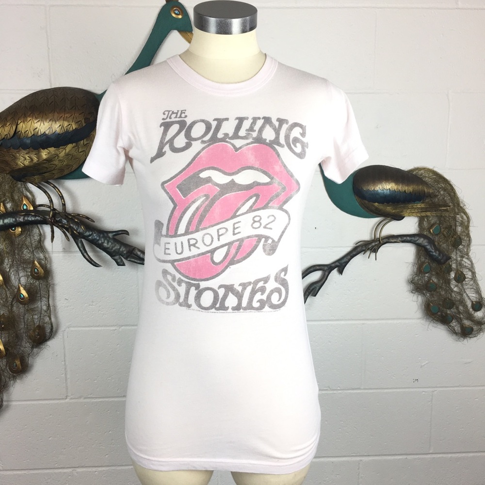 Rolling Stones Rock T Shirt Junk Food